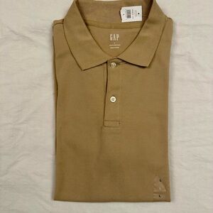 GAP Men's Tan Polo Shirt (NWT)